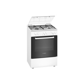 FOGÃO BOSCH 60CM GAS SERIE 2 FORNO GAS BRANCO/ESMALTE