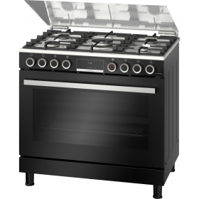 FOGÃO BOSCH 90CM GAS SERIE 6 FORNO GAS PRETO