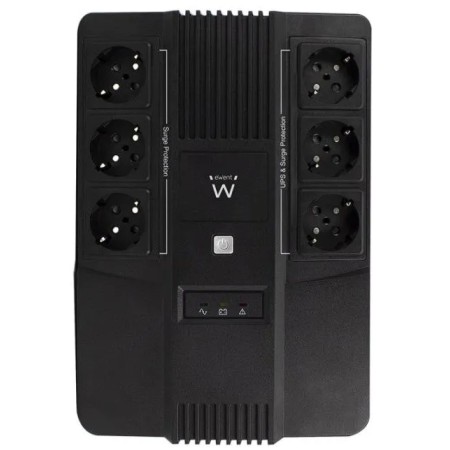 UPS 600W 6 PORTAS SCHUKO LINHA INTERATIVA
