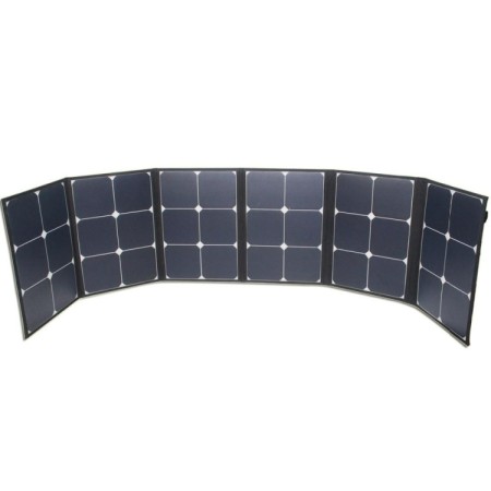 PAINEL SOLAR 120W DOBRÁVEL CONECTORES:SAE/MC4/Anderson