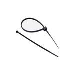 4,8*350 BLACK SELF LOCKING NYLON CABLE TIE (100PCS IN ONE BAG)