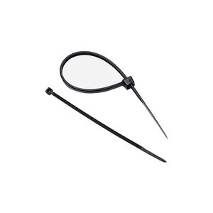 4,8×400 BLACK SELF LOCKING NYLON CABLE TIE (100PCS IN ONE BAG)