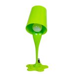 Abajur De Balde de Tinta Verde E27 1x40w