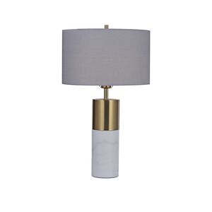 Abajur de Mesa-1XE27-380*550-Cinza Avida