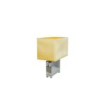 Abajur De Mesa Quadrada E27 1x60w