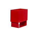 Abajur De Mesa Vermelha E27 1x40w