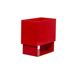 Abajur De Mesa Vermelha E27 1x40w