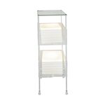 Abajur De Piso Branca E27 2x40w