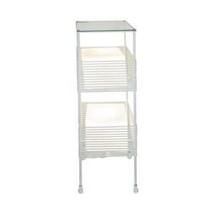 Abajur De Piso Branca E27 2x40w