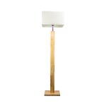 Abajur De Piso Madeira E27 1x60w