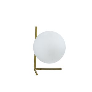 Abajur Dourado De Mesa E27 1x60w