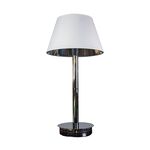 Abajur Em Metal Cromo E27 1x40w