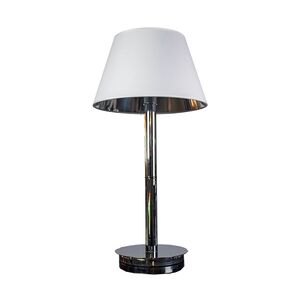 Abajur Em Metal Cromo E27 1x40w