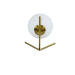 Abajur Em Metal Dourado E27 1x60w