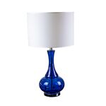 Abajur Mesa Azul D14xH26  E27 1x60w