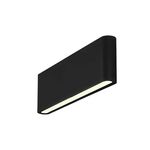 APLIQUE DE PAREDE 6W SMD-3EM1-IP65-PRETO LUCIA-E1