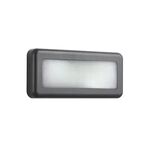 APLIQUE DE PAREDE 6W SMD-3EM1-IP65 PRETO LUCIA-F1