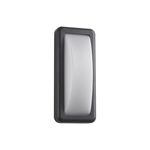 APLIQUE DE PAREDE 6W SMD-3EM1-IP65 PRETO LUCIA-F2