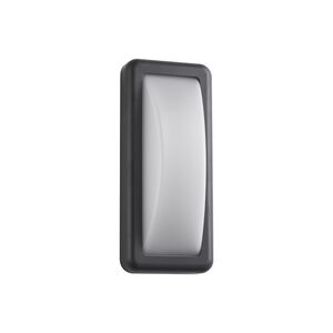APLIQUE DE PAREDE 6W SMD-3EM1-IP65 PRETO LUCIA-F2