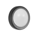 APLIQUE DE PAREDE 6W SMD-3EM1-IP65 PRETO LUCIA-R2