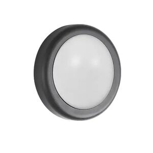 APLIQUE DE PAREDE 6W SMD-3EM1-IP65 PRETO LUCIA-R2