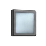 APLIQUE DE PAREDE 6W SMD-3EM1-IP65 PRETO LUCIA-S1