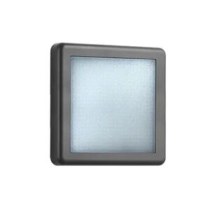 APLIQUE DE PAREDE 6W SMD-3EM1-IP65 PRETO LUCIA-S1