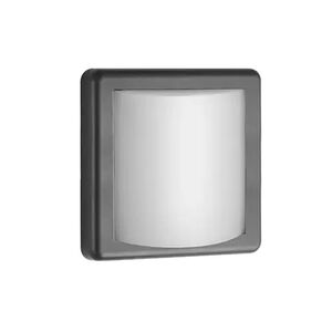 APLIQUE DE PAREDE 6W SMD-3EM1-IP65 PRETO LUCIA-S2