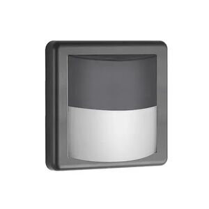 APLIQUE DE PAREDE 6W SMD-3EM1-IP65 PRETO LUCIA-S3S