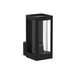 APLIQUE DE PAREDE E27 MAX 60WT IP44 PRETO LUCIA-C1