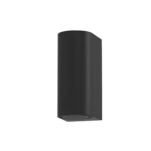 APLIQUE DE PAREDE GU10 MAX 20W PRETO LUCIA-D2