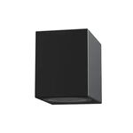 APLIQUE DE PAREDE GU10 MAX 20W PRETO LUCIA-DS1