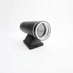 APLIQUE DE PAREDE GU10 PRETO Alumínio IP54