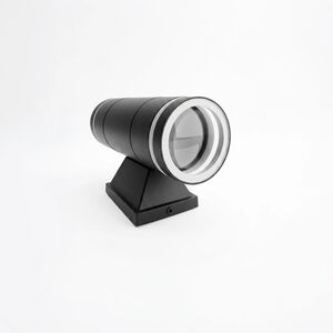 APLIQUE DE PAREDE GU10 PRETO Alumínio IP54