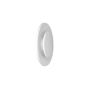 Aplique de parede LED circular “Eclipsis”9W 3EM1-Branco-IP65-PUNTO