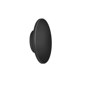 Aplique de parede LED circular “Eclipsis”9W 3EM1 Preto-IP65-PUNTO