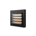 APLIQUE DE PAREDE Para escada EXT 2W 3EM1-IP65,CINZA-ADRIA-ST2G