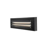 APLIQUE DE PAREDE Para escada EXT 2W 3EM1-IP65,CINZA-ADRIA-ST1G