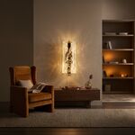 Arandela e Cristal Led  9W D120*H300