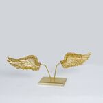 Asa De Anjo Decorativo Dourado