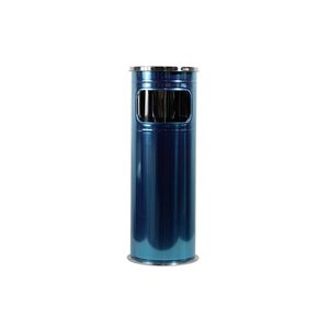 Balde de lixo com Cinzeiro Com Pe /  inox