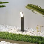 BALIZ JARDIM  10W SMD-3EM1-IP44 PRETO LUCIA-N2