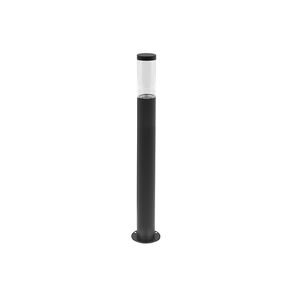 BALIZ JARDIM  60W 98x60x900mm GU10 IP44 PRETO RIGBA-90