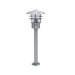 BALIZ JARDIM 800MM 60W E27 IP44 NIQUEL