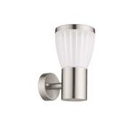 BALIZ JARDIM   IP44 PRETO INOX MURCIA-W1 E27