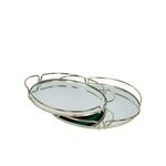 Bandeja Rendondo Prata 2 Pcs