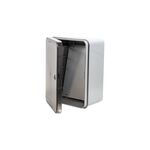 Caixa ABS com Porta Trns.22x30x15-2233-ISILDAR