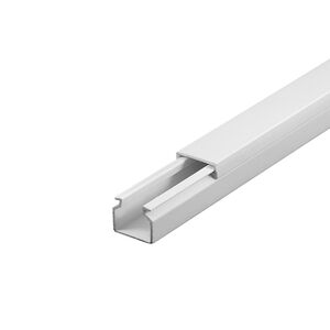 CALHA TECNICA BRANCA 2M (20X13mm)
