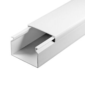 CALHA TECNICA BRANCA 2M (60X40mm)