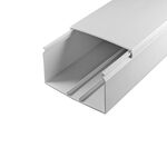 CALHA TECNICA BRANCA 2M (80X40mm)